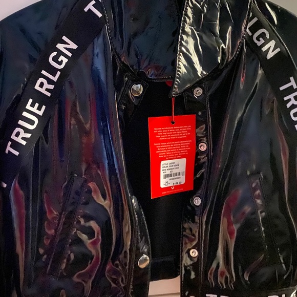 True Religion- Cropped Jacket XS - Picture 2 of 3